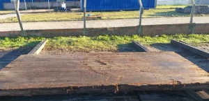 E7M Eucalyptus timber access mat